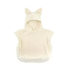 Bamboom Summer Poncho Terry Bathrobe Newborn Baby 0-2 Years Cream 419-332