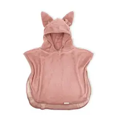 Bamboom Summer Poncho Terry Bathrobe Newborn 2-4 Years Dark Pink 419-337