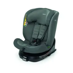 Seggiolino Auto Iturn I-size Grey Girevole 0-12anni 40-150cm Foppapedretti