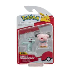 Pokemon Battle Figure Pack: Machop & Snubbull