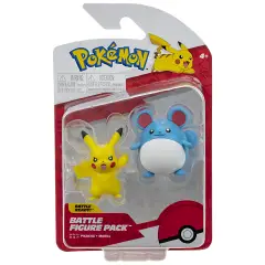 Pokemon Battle Figure Pack: Marill and Pikachu