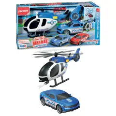 Playset Emergenza Polizia Elicottero