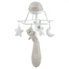 Chicco First Dreams Rainbow Cot Mobile Neutral – Giostrina Musicale Evolutiva 3-in-1