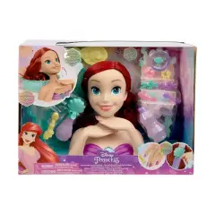 Ariel Deluxe Little Mermaid Head, Styling Head