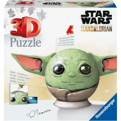 3D Grogu Puzzle With Ears