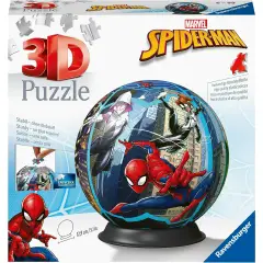Puzzle 3d Ball Spiderman