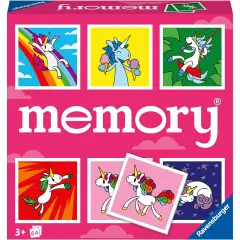 Memory Unicorns Ravensburger – Gioco di Memoria Magico per Bambini dai 3 Anni