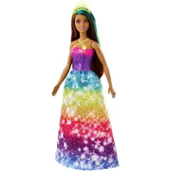 Barbie Dreamtopia Princess With Turquoise Hairpiece GJK14