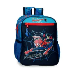 Kindergarten Backpack cm. 28 Spiderman Totally Awesome