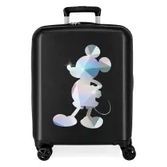 Disney 100 Mickey Silver ABS Trolley 55 cm 4 Wheels