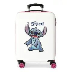 Disney Happy Stitch Trolley ABS 55 cm 4 Wheels