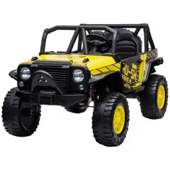 Electric Off-Road Car Desert Two Seater Yellow color