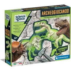 Science & Play Archaeogaming T-rex and Triceratops