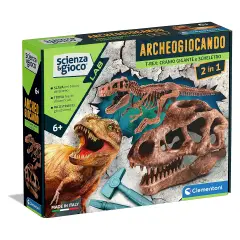 Science & Play Dig Kit Giant Skull+T-rex Skeleton