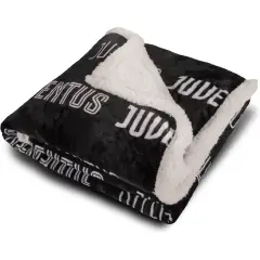 Plaid 130x160 Lambskin Juventus with Banderoll