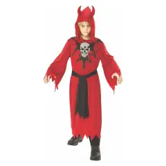 Costume Diavolo Giustiziere per Bambini - Taglia L - 8/10 anni