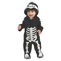 Costume Scheletrino - Taglia Toddler - 1/2 anni