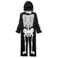 Costume Scheletrino per Bambini - Taglia M - 5/7 anni