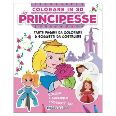 Coloring in 3d - Princesses