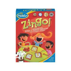 ThinkFun - Zingo, the Hilarious Word and Picture Bingo.