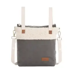 Borsa Passeggino Talega Soft Winter Grau 12x40x35 Cm