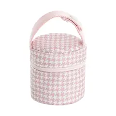 Windsord Pink Soother Holder 8.5x8.5x11 Cm