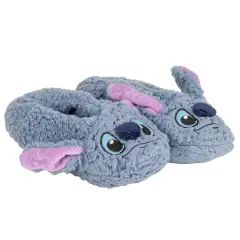 Stitch Slippers with Application T36/39 Blue