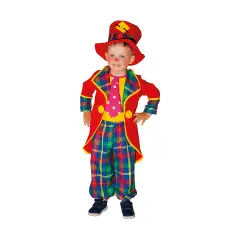 Clown Costume Easy Baby 2/3 Years