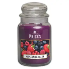 Mixed Berries Scented Candle in Large Jar
