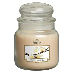 Scented Candle in Medium Jar Sweet Vanilla