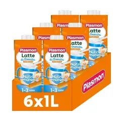 Milk with Biscuit Plasmon Stage 12-36 6x1000 ml