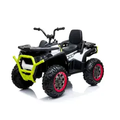 Children's Electric Motorcycle Realistic Quad ATV 2.0 12V White