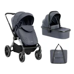 2in1 Stroller With Carrycot Kara Grey