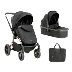 2in1 Stroller With Carrycot Kara Black