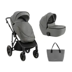 2in1 Stroller With Carrycot Thea Grey