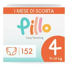 Pillo Enjoy Diapers Size 4 Maxi (9-14 kg) - Pack of 38 Pieces