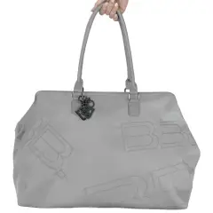 Bamboom Gray Fabric Travel Bag