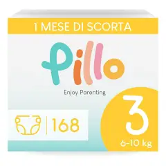 Pillo Enjoy Diapers Size 3 Midi (6-10 kg) - Pack of 28 Pieces