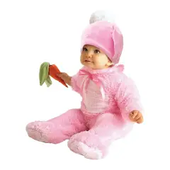 Pink Bunny Costume - Size T for Children 1/2 Years