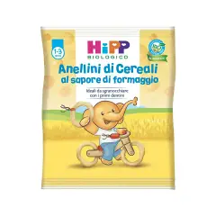 HIPP Cheese Flavored Cereal Rings