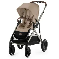 Gazelle S Stroller Almond Beige Frame Taupe
