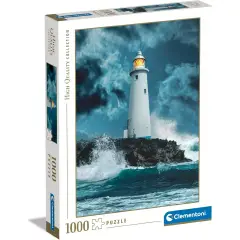 Hqc Lighthouse in The Storm 1000 Piece Puzzle