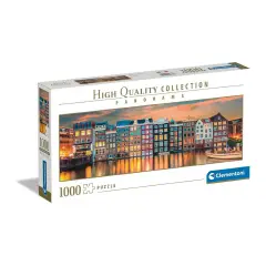 Hqc Bright Amsterdam 1000 Piece Panorama Puzzle