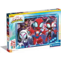 24 Piece Maxi Spidey And His Friends Puzzle