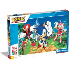 Puzzle 104 Pieces Maxi Sonic