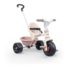 Be Fun Pink Tricycle - Comfortable and Stable for Children