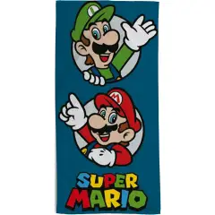 Beach Towel 70x140 Cm Super Mario