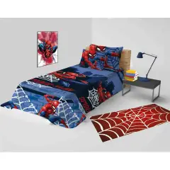 Bedspread 1 Square Rotary Spiderman
