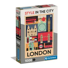 Puzzle 1000 Pieces Style In The City London