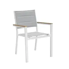 Santorini Polywood Armchair White